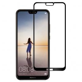 Folie protectie sticla securizata full size pentru Huawei P11 / P20 Lite negru