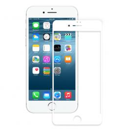 Folie sticla 3D Full Cover Apple iPhone 7 Plus/ 8 Plus Alb