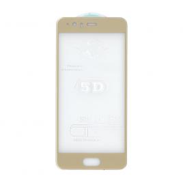 Folie sticla 3D full size EuroCELL pentru Huawei P10 auriu