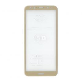 Folie sticla 5D EuroCELL pentru Huawei Mate 10 Lite  auriu