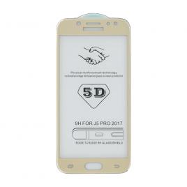 Folie sticla 5D EuroCELL pentru Samsung Galaxy J5 2017 auriu