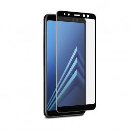 Folie sticla Aisi 5D pentru Samsung Galaxy A8 Plus 2018 - Negru