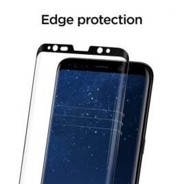 Folie sticla Joyshell Samung Galaxy S8 (utilizare cu husa) cu sticla securizata Asahi Japonia negru