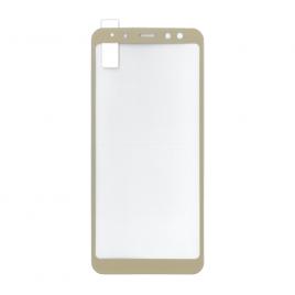 Folie sticla full size EuroCELL pentru Samsung Galaxy A8 2018 auriu