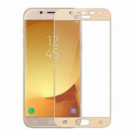 Folie sticla full size EuroCELL pentru Samsung Galaxy J3 2017 auriu