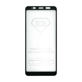 Folie sticla full size cu adeziv pe toata suprafata EuroCELL pentru Samsung Galaxy A6 Plus 2018 negru