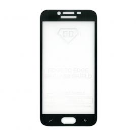 Folie sticla full size cu adeziv pe toata suprafata EuroCELL pentru Samsung Galaxy J2 2018 negru
