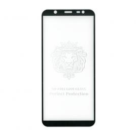 Folie sticla full size cu adeziv pe toata suprafata EuroCELL pentru Samsung Galaxy J8 2018 negru