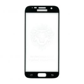 Folie sticla full size cu adeziv pe toata suprafata EuroCELL pentru Samsung Galaxy S7 negru