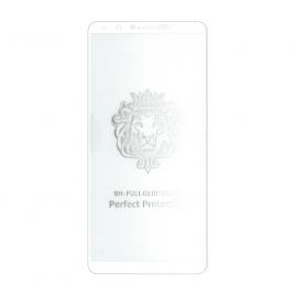 Folie sticla full size cu adeziv pe toata suprafata EuroCELL pentru VIVO X20 Plus Alb
