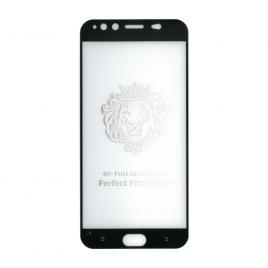 Folie sticla full size cu adeziv pe toata suprafata EuroCELL pentru VIVO X9 Plus negru