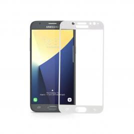 Folie ApcGsm 3D Curbata Tempered Glass Pentru Samsung Galaxy J5 J530 (2017) Alb