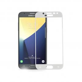 Folie Protectie Temperd Glass Pro+ 3D Soft Frame Full Glue Alba Pentru Samsung Galaxy J3 J330 (2017)j3 Pro