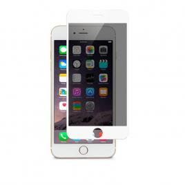 Folie de protectie tempered glass iPhone 7 Plus / 8 Plus Privacy 3D Alb