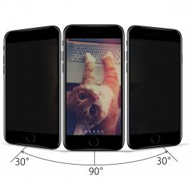 Folie sticla Kabelwelt 3D Privacy Full body Neagra pentru Apple iPhone 7