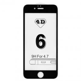 Folie sticla Kabelwelt 4D Full body Black pentru Apple iPhone 6/6s