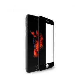 Folie de protectie Tempered Glass 4D pentru iPhone 6 Plus  Negru