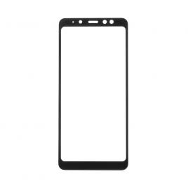 Folie Sticla Lemontti Curbata pentru Samsung Galaxy A8 Plus 2018 Negru