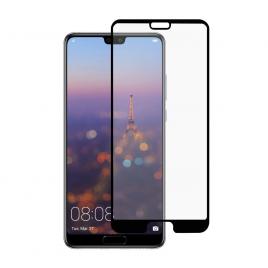 Folie Sticla Premium pentru Huawei P20 Pro 5D Full Cover (acopera tot ecranul) Full Glue Negru