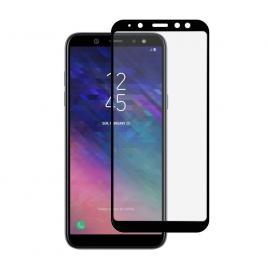 Folie Sticla Premium pentru Samsung Galaxy A6 (2018) 5D Full Cover (acopera tot ecranul) Full Glue Negru