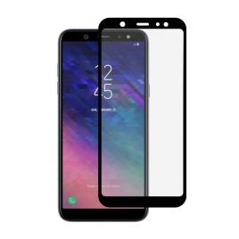 Folie Sticla Premium pentru Samsung Galaxy A6 Plus (2018) 5D Full Cover (acopera tot ecranul) Full Glue Negru