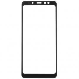Folie de protectie Lemontti Sticla Full Fit pentru Samsung Galaxy A8 Plus 2018 Negru