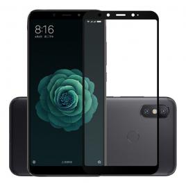 Folie protectie sticla securizata full size pentru OnePlus 6 negru