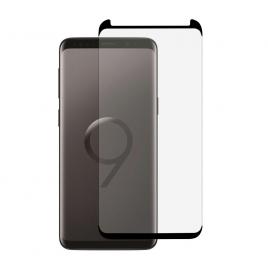 Folie Sticla Pro+ pentru Samsung Galaxy S9 Plus 5D Full Cover (acopera tot ecranul) Camera View Negru