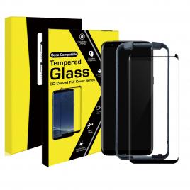 Folie de protectie sticla securizata pentru Samsung S8- full cu kit instalare