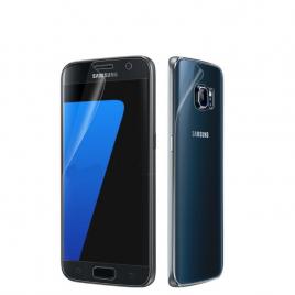 Folie de protectie Samsung Galaxy S7 EDGE (Full Cover) ecran si spate din policarbonat Clear