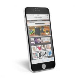 Folie de protectie ecran din sticla securizata curbata iPhone 8 / iPhone 7 pentru tot ecranul 5D FULL GLUE Neagra