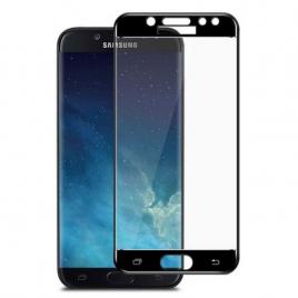 Folie de protectie tempered glass Samsung Galaxy J3 2017 5D Neagra