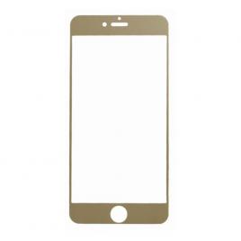 Folie din sticla contur OkMore pentru iPhone 5/5S/SE auriu