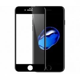 Folie sticla curbata iPhone 6 PLUS / 6S PLUS pentru tot ecranul (Full Cover) curbata 3D Neagra