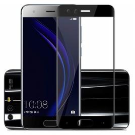 Folie sticla securizata Full Cover Full Glue pentru Huawei Honor 9 Negru