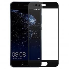 Folie sticla securizata Full Cover Full Glue pentru Huawei P10 Negru