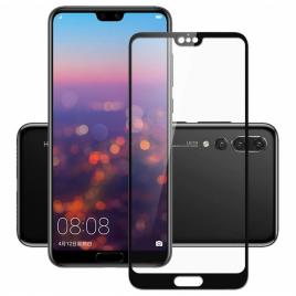 Folie sticla securizata Full Cover Full Glue pentru Huawei P20 Pro Negru