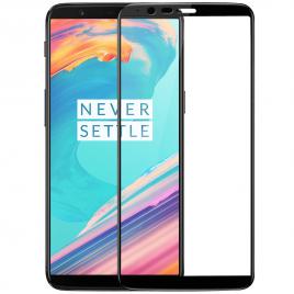 Folie sticla securizata Full Cover Full Glue pentru OnePlus 5T Negru