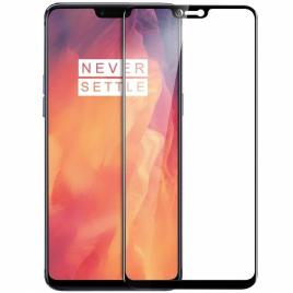 Folie sticla securizata Full Cover Full Glue pentru OnePlus 6 Negru