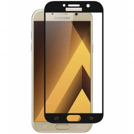 Folie sticla securizata Full Cover Full Glue pentru Samsung Galaxy A7 (2017) Negru