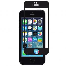 Folie sticla securizata Full Cover Full Glue pentru iPhone 5 / 5S / SE Negru