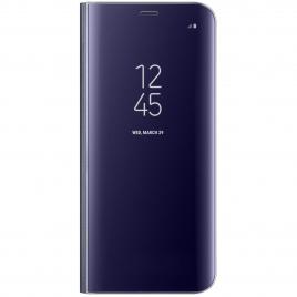 Flip Samsung Galaxy S8 Clear View Purple
