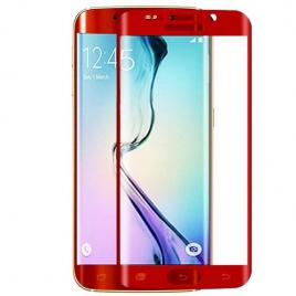 Folie sticla securizata tempered glass Samsung Galaxy S6 Edge Plus - Red