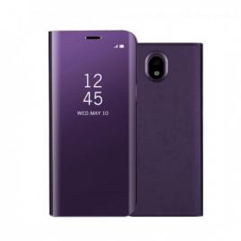 Husa Fusion Samsung Galaxy J5 2017 Flip Cover Oglinda Violet