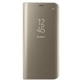 Husa Samsung Galaxy J4 2018 J400 Clear View Gold
