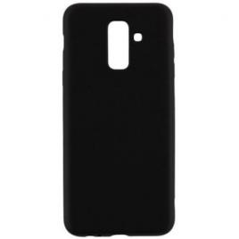 Husa Samsung Galaxy J4 Plus (2018)   PC Neagra+ Folie de sticla J4 Plus 2018