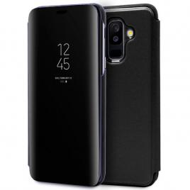 Husa stand flip mirror clear view Huawei MATE 20 LITE Black