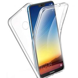 Husa Protectie 360? Fully PC & Glass (TPU + Plastic) Huawei P20 Lite
