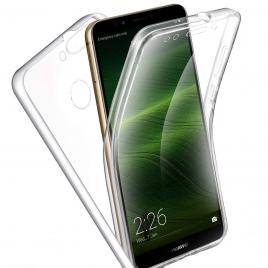 Husa Protectie 360? Fully PC & Glass (TPU + Plastic) Huawei Y7 2018