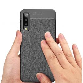 Husa Samsung Galaxy A7 2018 Auto Focus TPU Neagra